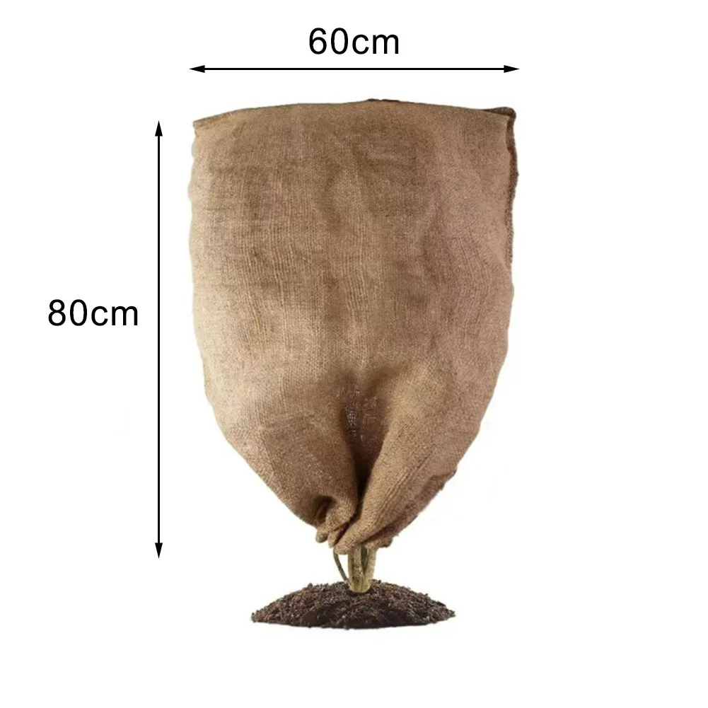 Plant Protection Frost Cover with Drawstring and Zipper Designed for Cold Weather Breathable Burlap Fabric Helps Retain Warmth
Plant Protection Frost Cover with Drawstring and Zipper Designed for Cold Weather Breathable Burlap Fabric Helps Retain Warmth
