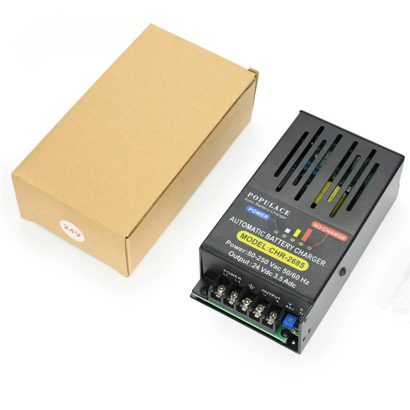 Fully Automatic Start Mains Floating Charger CHR-2685 24V/3A Generator Set Battery Charger
Fully Automatic Start Mains Floating Charger CHR-2685 24V/3A Generator Set Battery Charger