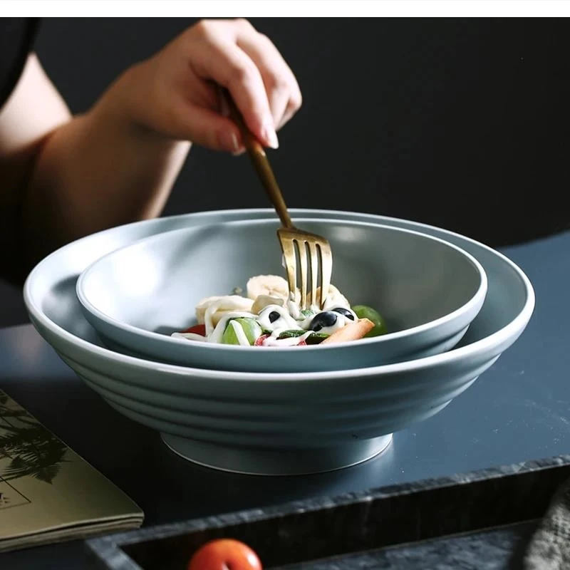 Jingdezhen ceramic tableware large dessert noodle rice bowls
Jingdezhen ceramic tableware large dessert noodle rice bowls