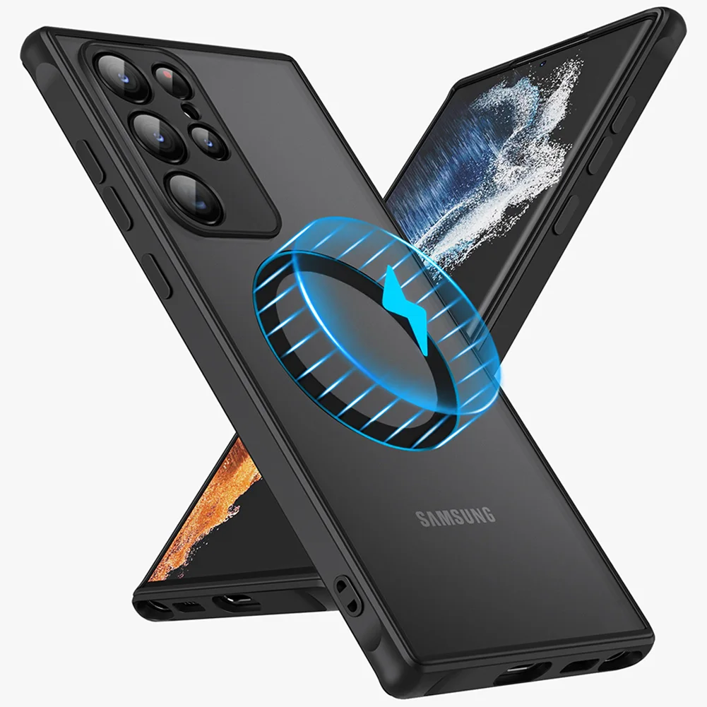 HARUINO Case for Samsung Galaxy S22 Ultra Phone Case Anti Drop Magnetic Wireless Charging Protective Cover for Men and Women
HARUINO Case for Samsung Galaxy S22 Ultra Phone Case Anti Drop Magnetic Wireless Charging Protective Cover for Men and Women
