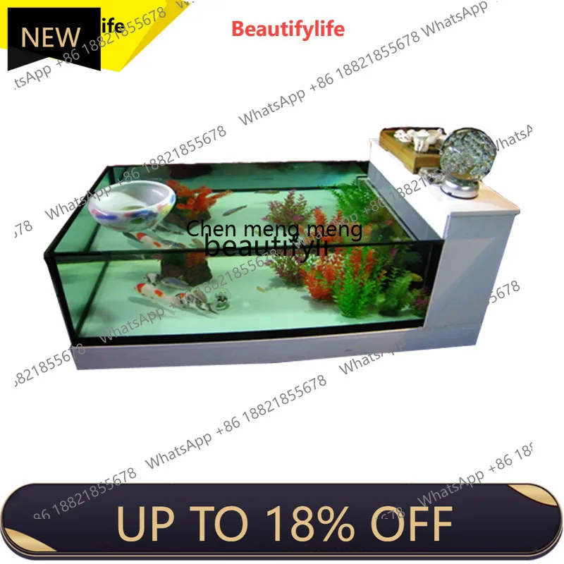 P178 Living Room Home Multi-Functional Change Water Rectangular Creative Glass Tea Table Fish Tank Aquarium
P178 Living Room Home Multi-Functional Change Water Rectangular Creative Glass Tea Table Fish Tank Aquarium
