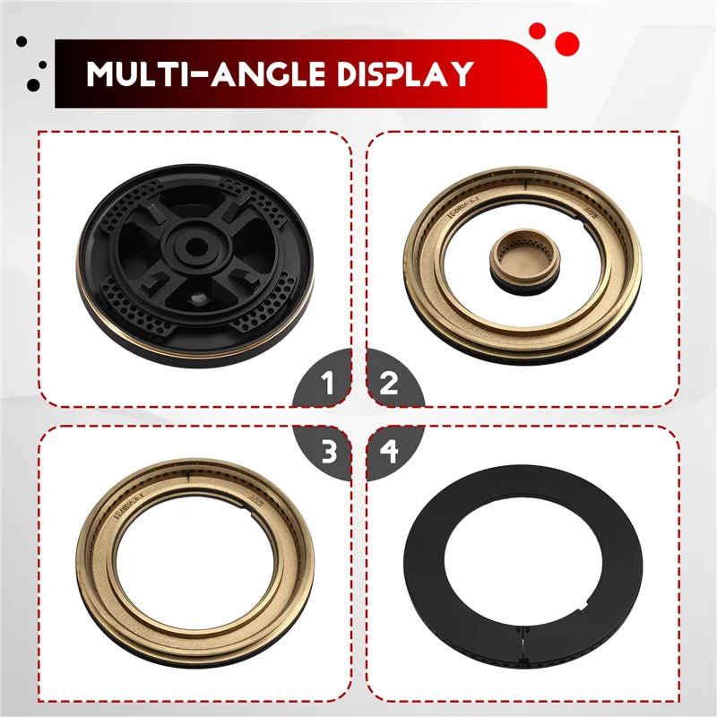 ABKP-Stove Hat Replacement Set Oven Gas Hob Burner Crown, Flame Cap Lid For Gas Stove Burners
ABKP-Stove Hat Replacement Set Oven Gas Hob Burner Crown, Flame Cap Lid For Gas Stove Burners