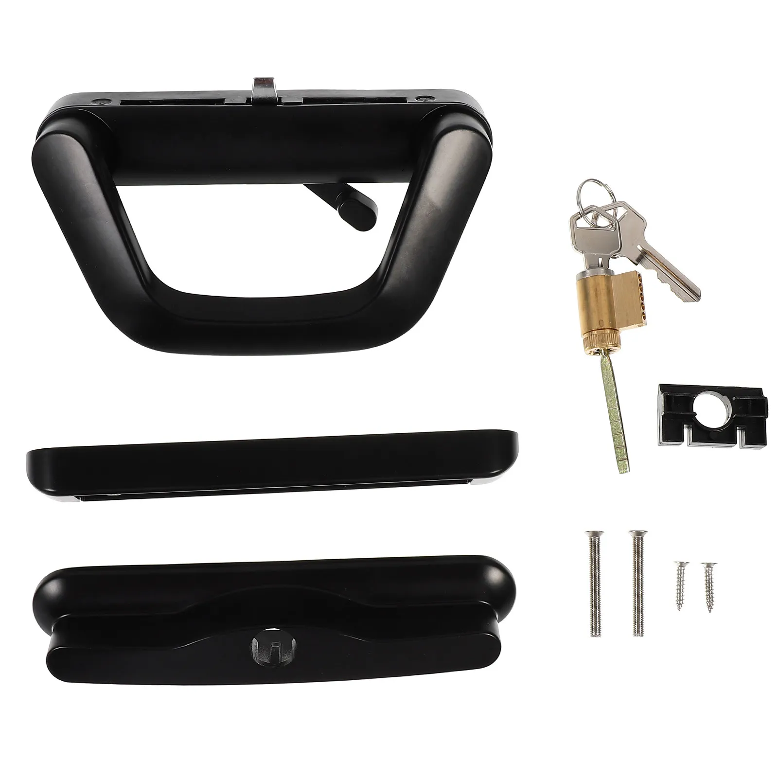 1Set Zinc Alloy Sliding Door Lock Set for Glass Doors Heavy Duty Latch with Key Modern Minimalist Design Smooth Operation Door
1Set Zinc Alloy Sliding Door Lock Set for Glass Doors Heavy Duty Latch with Key Modern Minimalist Design Smooth Operation Door