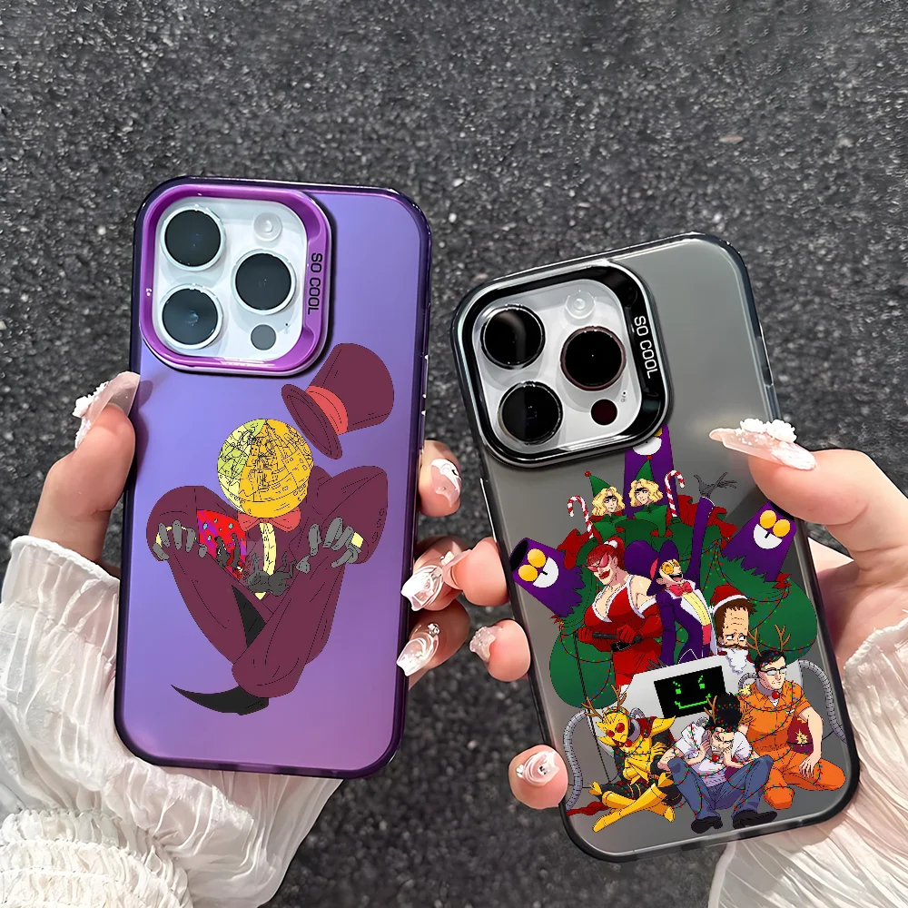 Cartoon S-Superjaill! Phone Case For IPhone 17 16 15 14 13 12 11 Pro Max Plus Mini IMD Color Silver Shell
Cartoon S-Superjaill! Phone Case For IPhone 17 16 15 14 13 12 11 Pro Max Plus Mini IMD Color Silver Shell