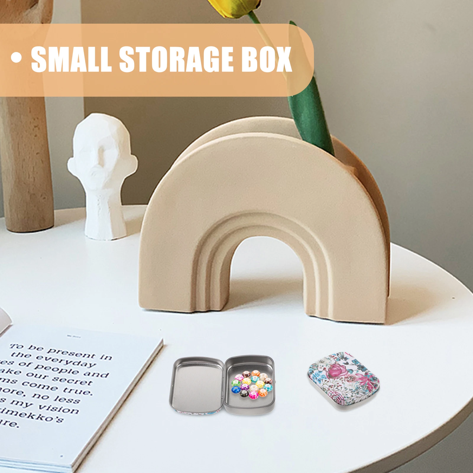 6Pcs Small Iron Box Practical Design Easy to Use Without Hurting Hands Storage Containers Lids Gifts Small Tin Box
6Pcs Small Iron Box Practical Design Easy to Use Without Hurting Hands Storage Containers Lids Gifts Small Tin Box