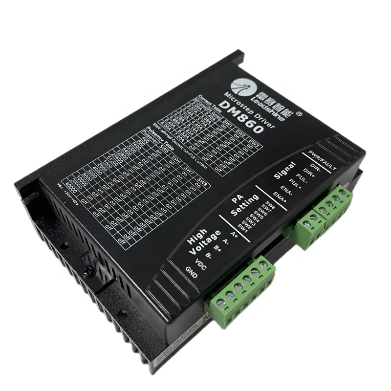 2026 Flythrough High Speed Control Motor or 2 Phase Leadshine DM860 Nema34 Stepper Motor Driver
2026 Flythrough High Speed Control Motor or 2 Phase Leadshine DM860 Nema34 Stepper Motor Driver
