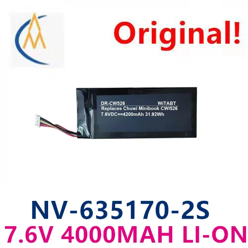 buy more will cheap Suitable for Chuwi Minibook CWI526 laptop battery NV-635170-2S foot capacity durable belt protection board
buy more will cheap Suitable for Chuwi Minibook CWI526 laptop battery NV-635170-2S foot capacity durable belt protection board