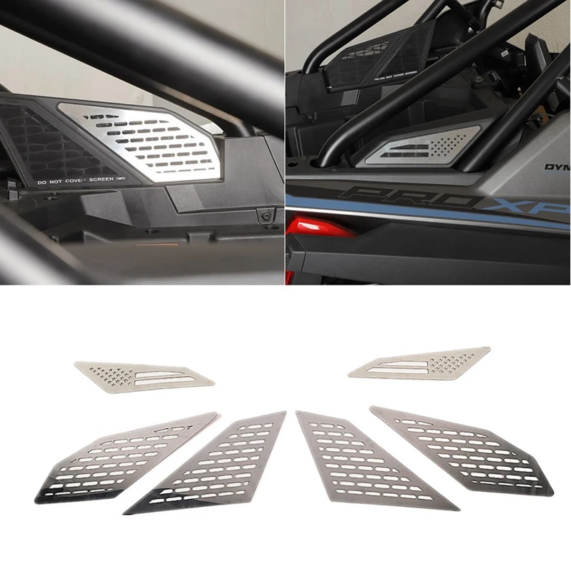 Air Intake / Clutch Vent Outlet Cover Trim Stainless Steel For Polaris RZR PRO XP Ultimate 2021 2022 Accessories
Air Intake / Clutch Vent Outlet Cover Trim Stainless Steel For Polaris RZR PRO XP Ultimate 2021 2022 Accessories