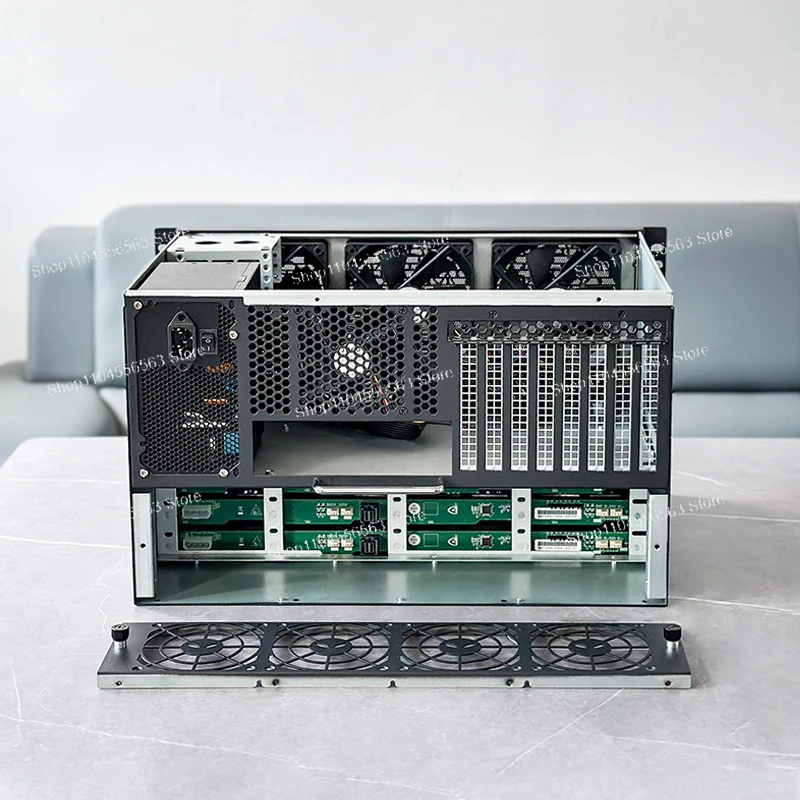 Корпус NAS на 12 отсеков, материнская плата ATX и блок питания с 8 слотами для домашнего сервера
Корпус NAS на 12 отсеков, материнская плата ATX и блок питания с 8 слотами для домашнего сервера