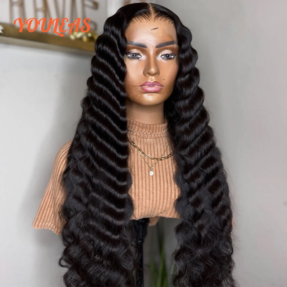Deep Wave 100% Human Hair Wig 13x4 Lace Frontal Glueless Wig Human Hair Virgin Hair Preplucked Wig Ready To Wear
Deep Wave 100% Human Hair Wig 13x4 Lace Frontal Glueless Wig Human Hair Virgin Hair Preplucked Wig Ready To Wear