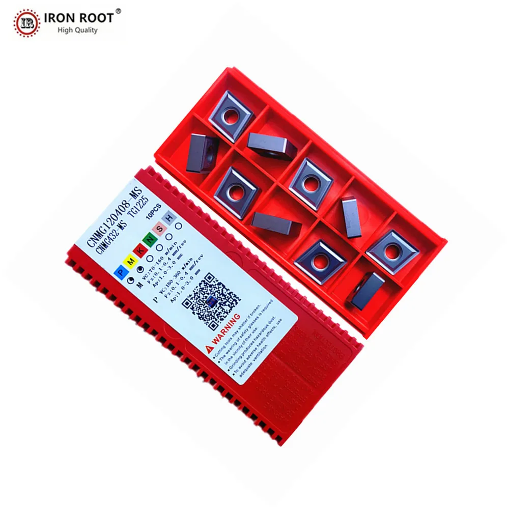 IRON ROOT Indexable Inserts CNMG431,120404,CNMG432,120408,TG1225 Metal Lathe Tool CNC Turning Carbide Insert For MSSNR For P.M.K
IRON ROOT Indexable Inserts CNMG431,120404,CNMG432,120408,TG1225 Metal Lathe Tool CNC Turning Carbide Insert For MSSNR For P.M.K