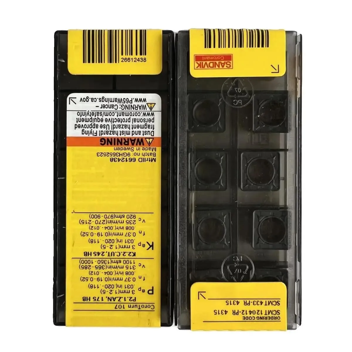 Оригинальный SANDVIK/SCMT120412-PR 4315/лезвие с ЧПУ из твердого сплава, 10 шт.
Оригинальный SANDVIK/SCMT120412-PR 4315/лезвие с ЧПУ из твердого сплава, 10 шт.