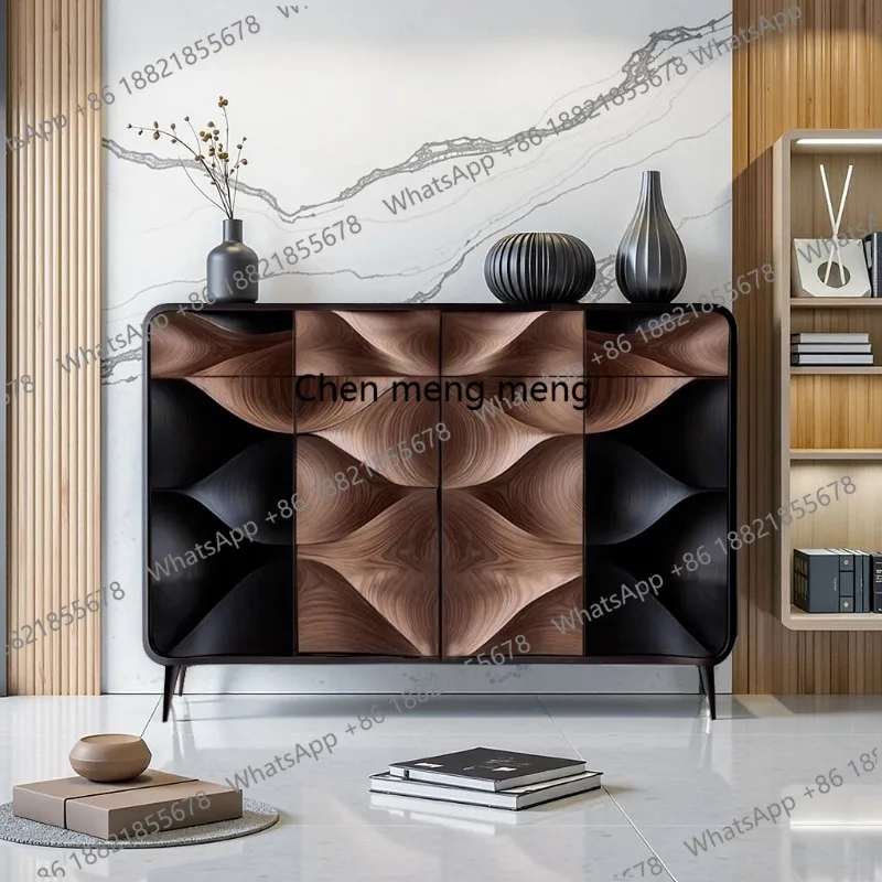 Italian walnut shoe cabinet living room porch cabinet bedroom light luxury storage storage chest
Italian walnut shoe cabinet living room porch cabinet bedroom light luxury storage storage chest