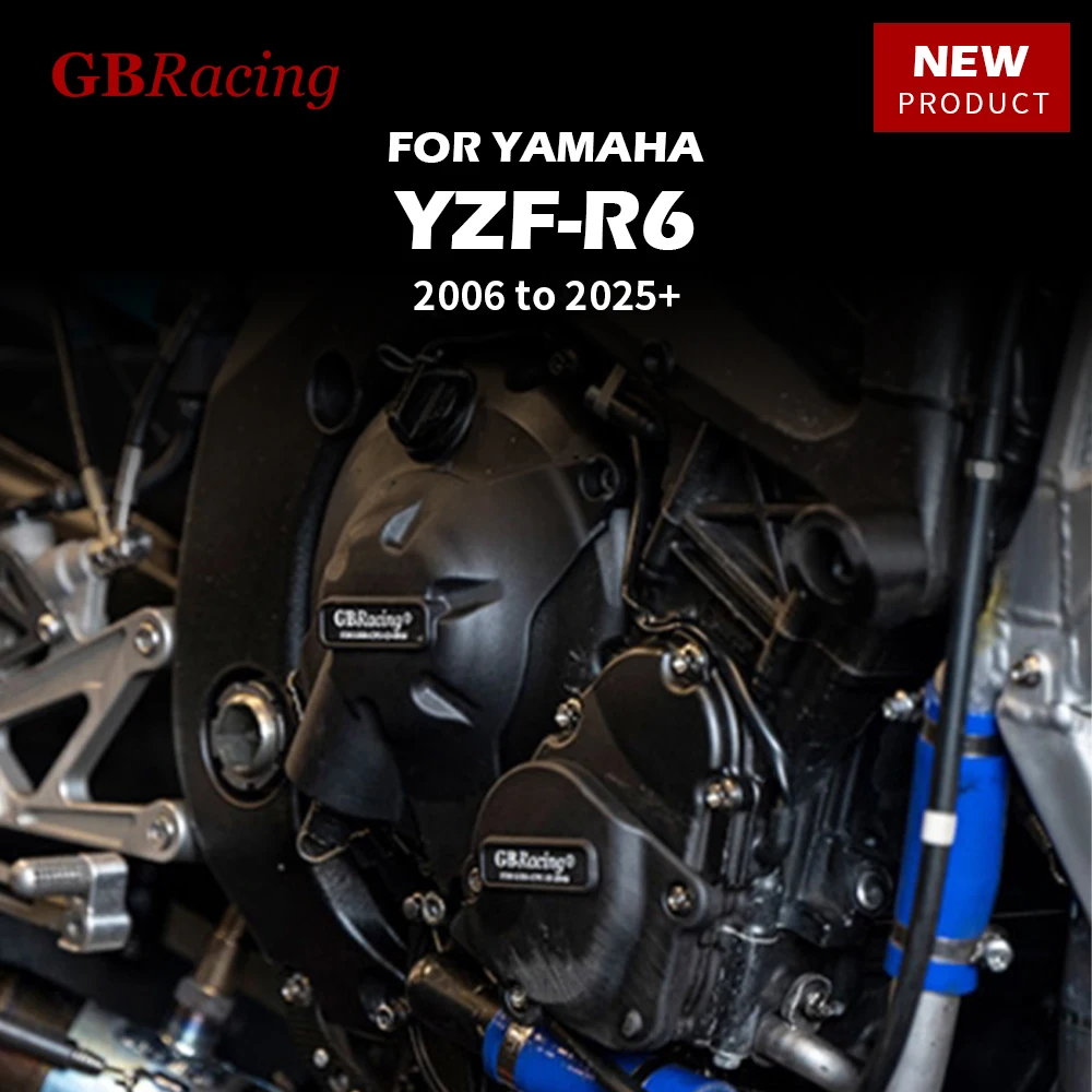 GB Racing R6 2006 to 2025 Motorcycle Engine Protect Cover For YAMAHA YZF-R6 Body & Frames Clutch Pulse Protection Cover Parts
GB Racing R6 2006 to 2025 Motorcycle Engine Protect Cover For YAMAHA YZF-R6 Body & Frames Clutch Pulse Protection Cover Parts