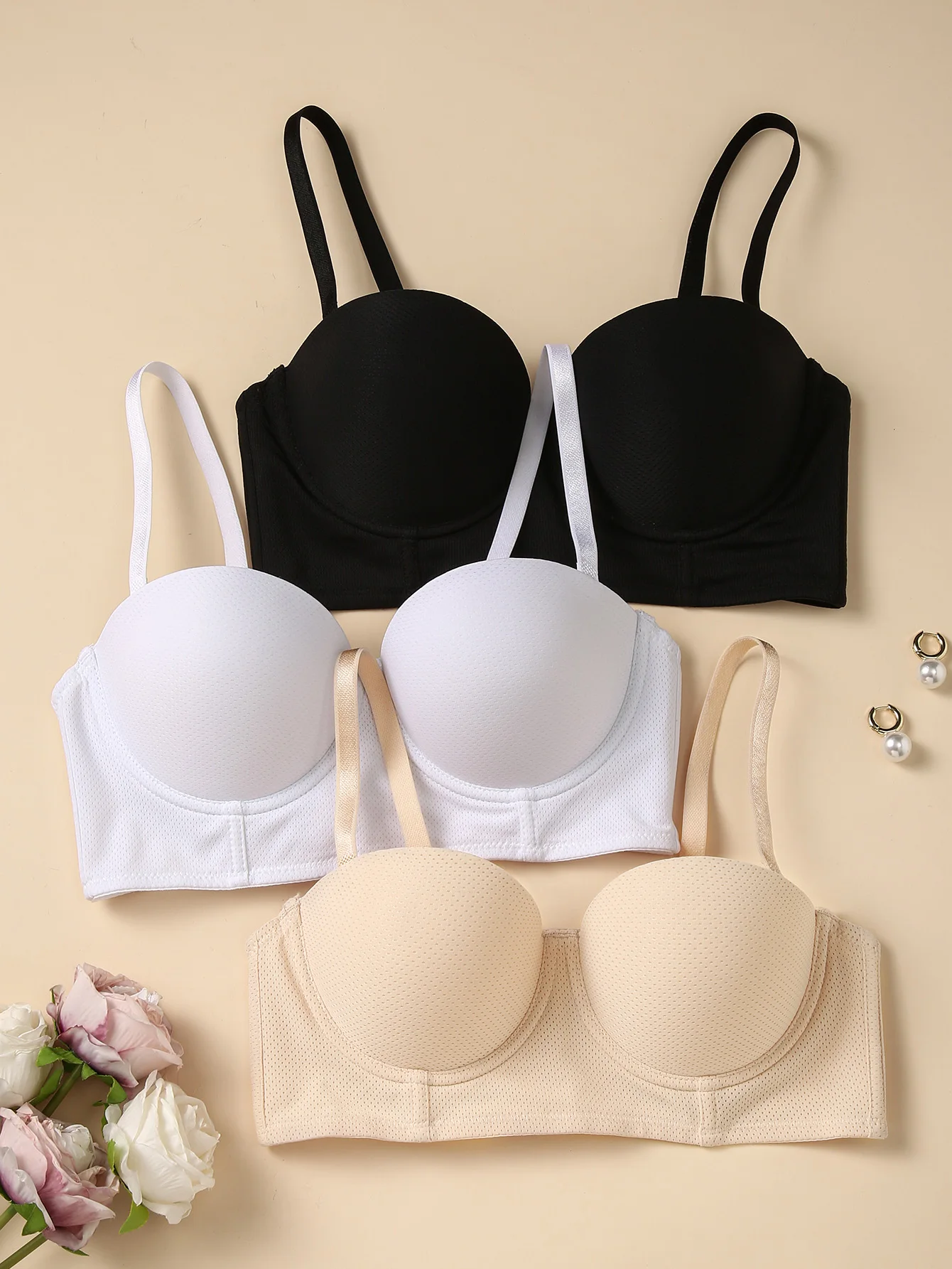 Женский удобный дышащий бюстгальтер пуш-ап с регулируемыми бретелями, скрывает боковую грудь без давления, приятный для кожи и дышащий подходит
Женский удобный дышащий бюстгальтер пуш-ап с регулируемыми бретелями, скрывает боковую грудь без давления, приятный для кожи и дышащий подходит