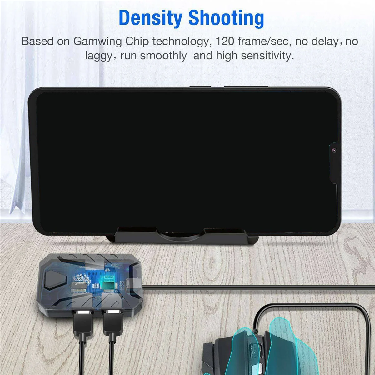 A57G-Keyboard and Mouse Converter Portable Mobile Gaming Keyboard Mouse Converter Adapter for Android Phone(Does not Support Ios
A57G-Keyboard and Mouse Converter Portable Mobile Gaming Keyboard Mouse Converter Adapter for Android Phone(Does not Support Ios