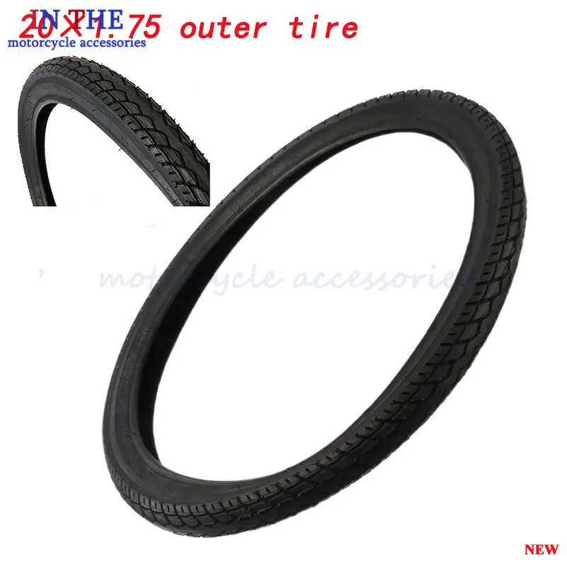 Anti-slip 20*1.75 Black outer tire Bicycle Tires – 20-Inch Tires Ideal for BMX & Kids' Bike Use
Anti-slip 20*1.75 Black outer tire Bicycle Tires – 20-Inch Tires Ideal for BMX & Kids' Bike Use