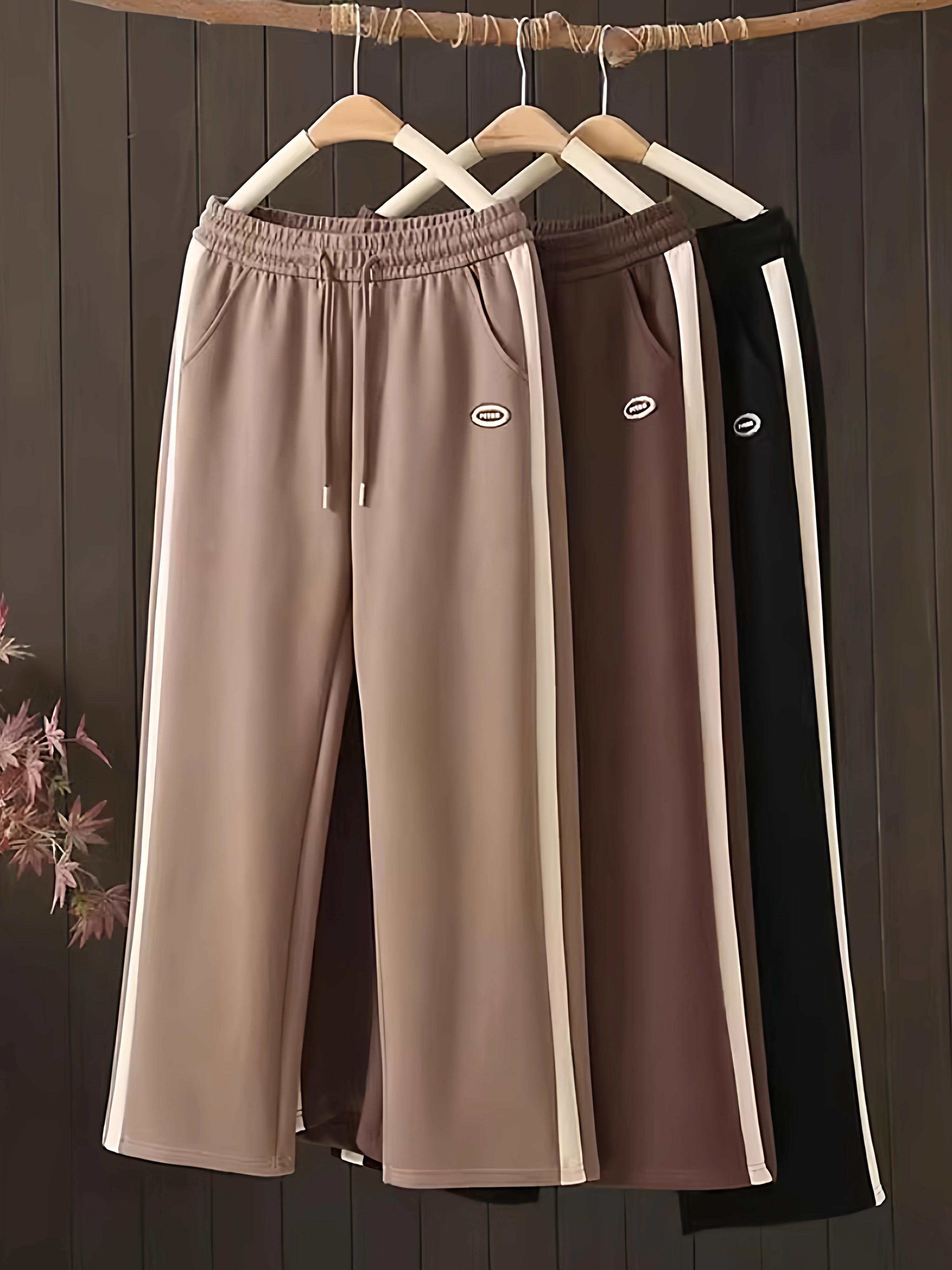 High Waist Drawstring Loose Mom Pants Autumn Winter Straight Leg Casual Wear for Middle-Aged And Elderly Women
High Waist Drawstring Loose Mom Pants Autumn Winter Straight Leg Casual Wear for Middle-Aged And Elderly Women