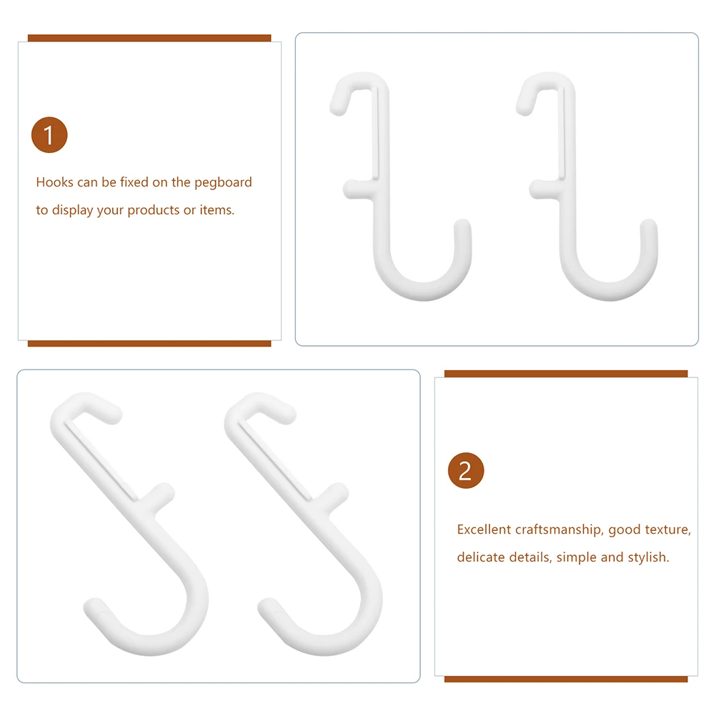 10pcs White Pegboard Hooks Heavy Duty Storage for Kitchen Bedroom Study Garage Workshop Universal Hooks Easy Install
10pcs White Pegboard Hooks Heavy Duty Storage for Kitchen Bedroom Study Garage Workshop Universal Hooks Easy Install
