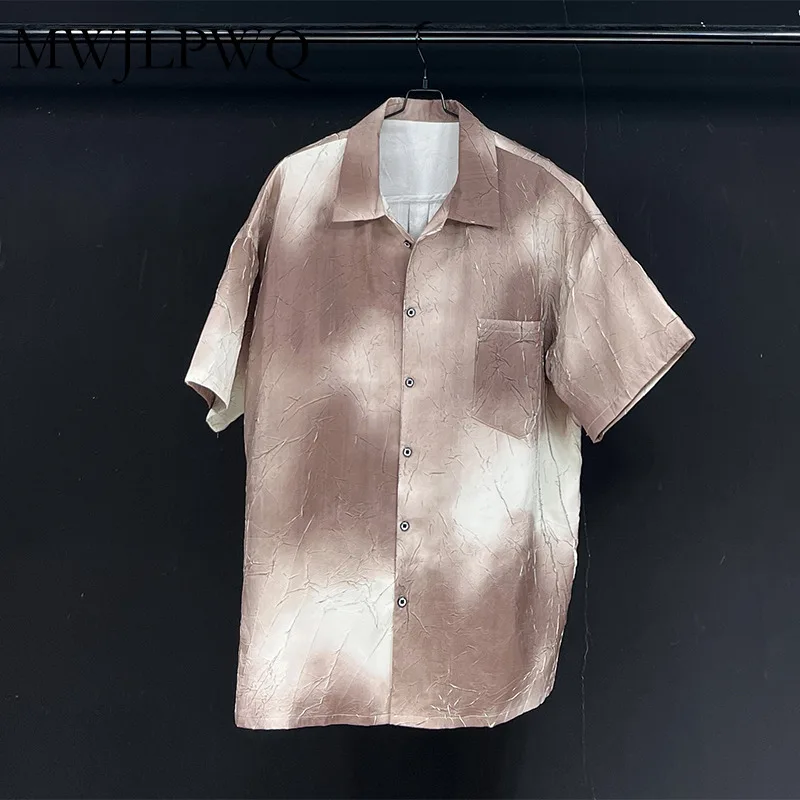 MWJLPWQ Tide Texture Contrast Color Male Shirts Short Sleeve Lapel Loose Casual Tops High Street Summer 2025 New Clothes 010878
MWJLPWQ Tide Texture Contrast Color Male Shirts Short Sleeve Lapel Loose Casual Tops High Street Summer 2025 New Clothes 010878