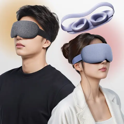 3D Sleeping Mask Block Out Light Soft Padded Sleep Mask For Eyes Slaapmasker Eye Shade Blindfold Sleeping Aid Face Mask Eyepatch
