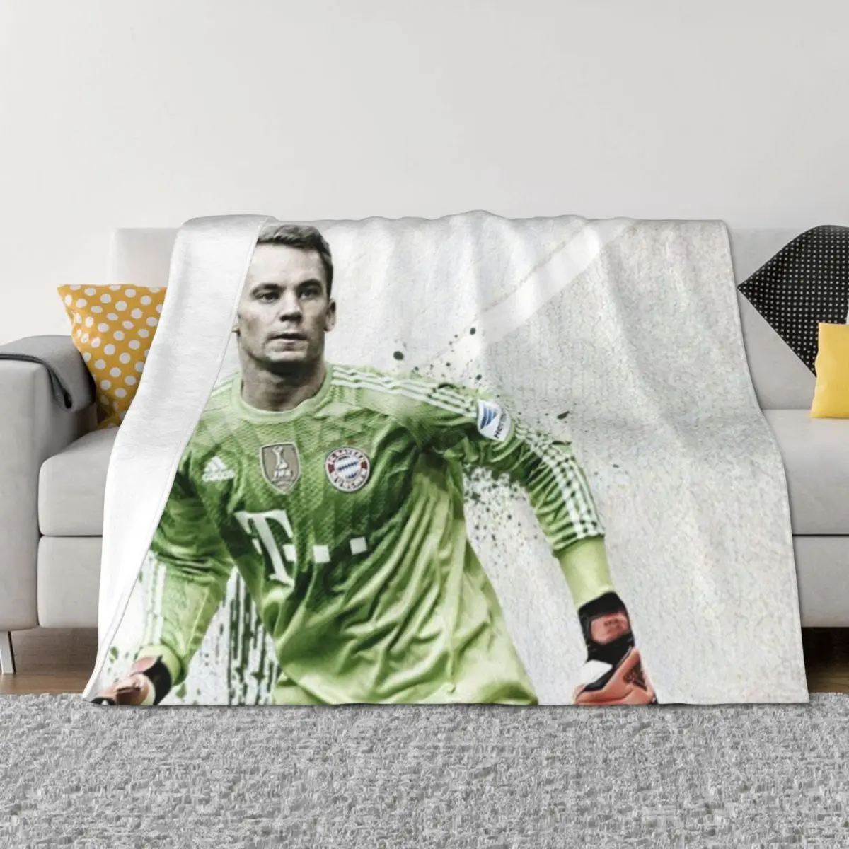 Manuel Neuer Throw Blanket Plaid on the sofa Thins Softest Winter beds Blankets
Manuel Neuer Throw Blanket Plaid on the sofa Thins Softest Winter beds Blankets