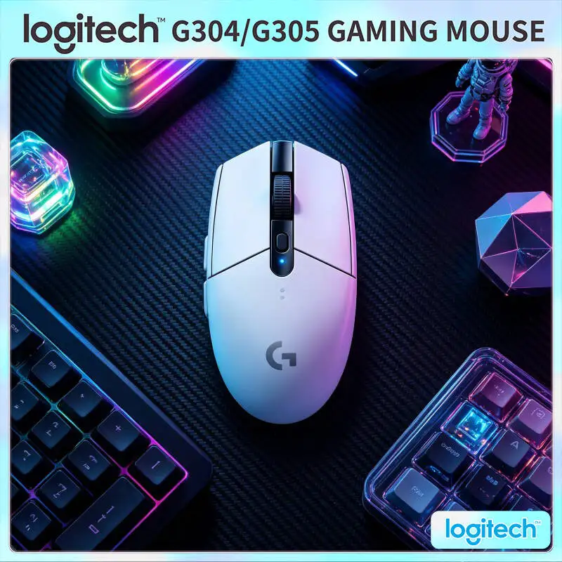 Logitech G304 Wireless Gaming Mouse 12000 DPI HERO Sensor LIGHTSPEED 1ms 9-Month Battery Practical Use Office Gamers
Logitech G304 Wireless Gaming Mouse 12000 DPI HERO Sensor LIGHTSPEED 1ms 9-Month Battery Practical Use Office Gamers