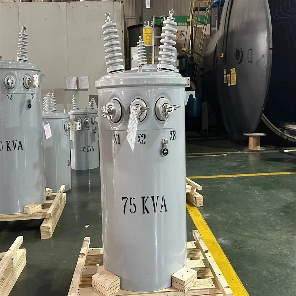 Yawei Low Noise Amorphous 75KVA 100kva Transformer Copper Winding Single Phase Pole Mounted Transformer
Yawei Low Noise Amorphous 75KVA 100kva Transformer Copper Winding Single Phase Pole Mounted Transformer