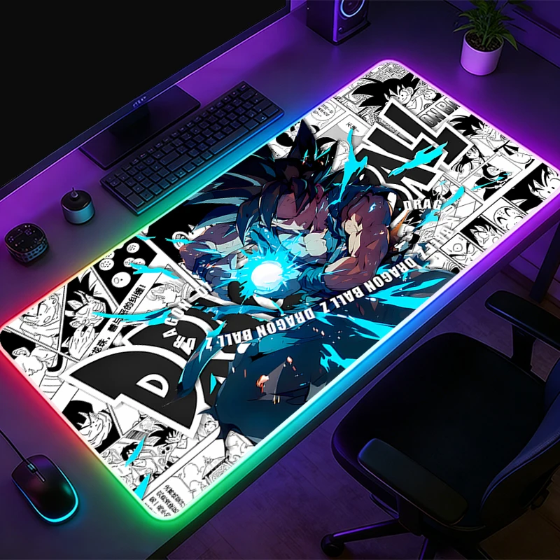 Коврик для игровой мыши RGB, новый настольный коврик DBZ, аксессуары для геймеров HD, светодиодная подсветка, коврики для мыши Dragon Balls Z, коврики для ПК, компьютера, ковер с подсветкой
Коврик для игровой мыши RGB, новый настольный коврик DBZ, аксессуары для геймеров HD, светодиодная подсветка, коврики для мыши Dragon Balls Z, коврики для ПК, компьютера, ковер с подсветкой