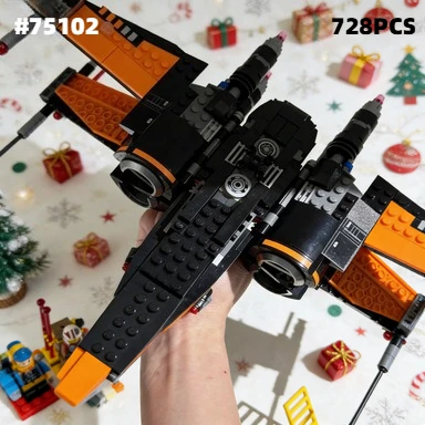 Конструктор Star Wars X-Wing Fighter 75102, модель самолета, подарок-украшение, новинка, игрушка-подарок
Конструктор Star Wars X-Wing Fighter 75102, модель самолета, подарок-украшение, новинка, игрушка-подарок