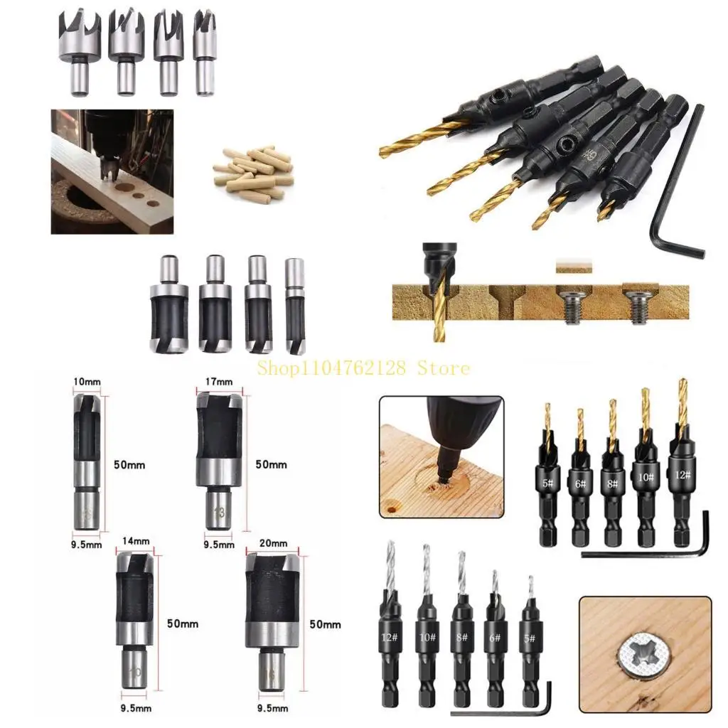 Professional Plug Cutter Drill Cutting Tool Drill Bit Set Straight Tapered best sale
Professional Plug Cutter Drill Cutting Tool Drill Bit Set Straight Tapered best sale