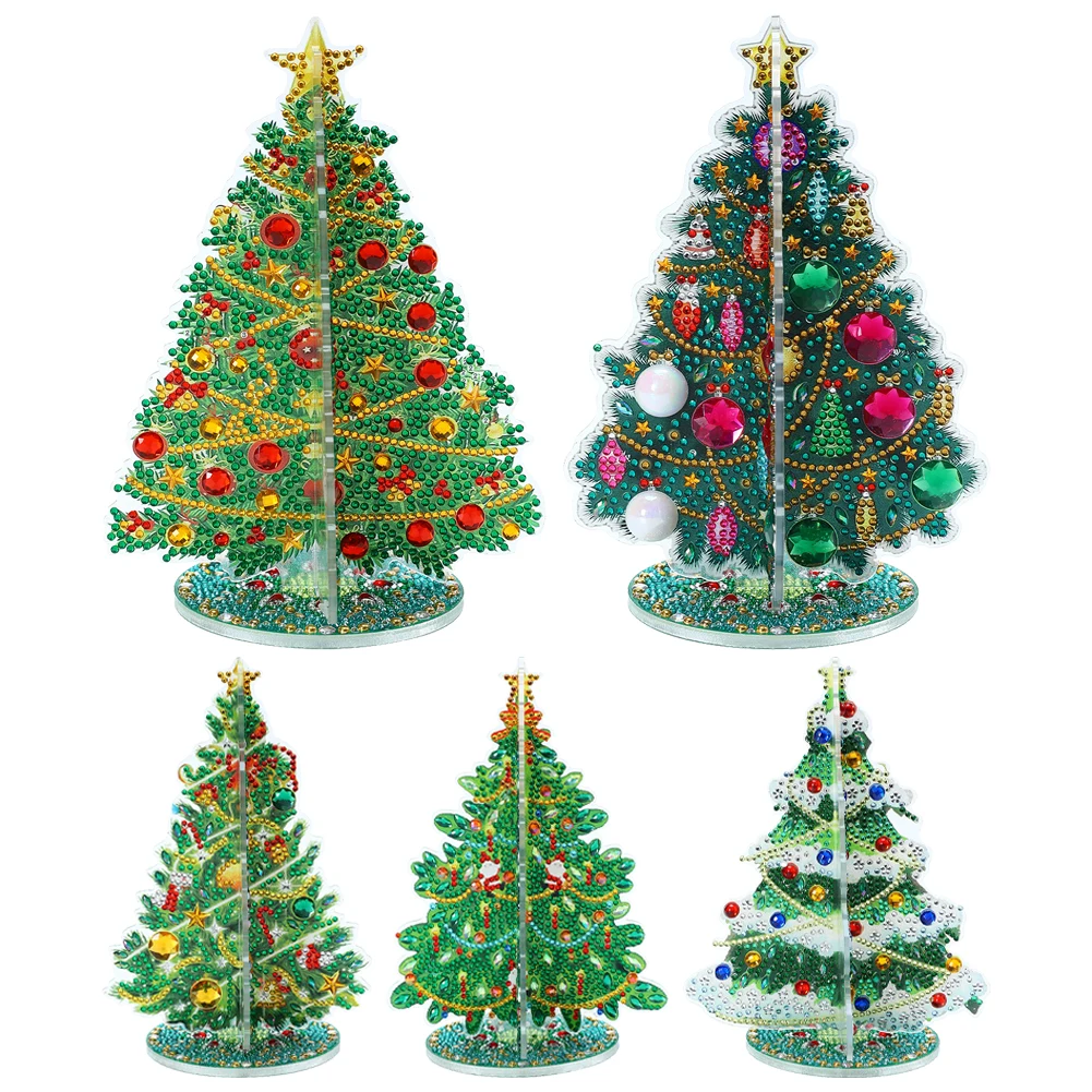 Christmas Tree Diamond Painting Desktop Ornaments Kit Special Shaped 5D DIY Diamond Art Tabletop Decorations Xmas Decor
Christmas Tree Diamond Painting Desktop Ornaments Kit Special Shaped 5D DIY Diamond Art Tabletop Decorations Xmas Decor