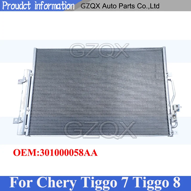 CAPQX Radiator Assembly For Chery Tiggo 7 Tiggo 8 Air Conditioning Condenser 301000058AA
CAPQX Radiator Assembly For Chery Tiggo 7 Tiggo 8 Air Conditioning Condenser 301000058AA