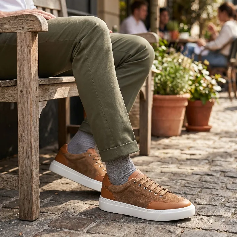 Genuine Leather Skate Shoes Soft Calfskin Upper Lace Up Casual Sneakers Comfort Versatile Daily Outdoor Sports Footwear For Men
Genuine Leather Skate Shoes Soft Calfskin Upper Lace Up Casual Sneakers Comfort Versatile Daily Outdoor Sports Footwear For Men