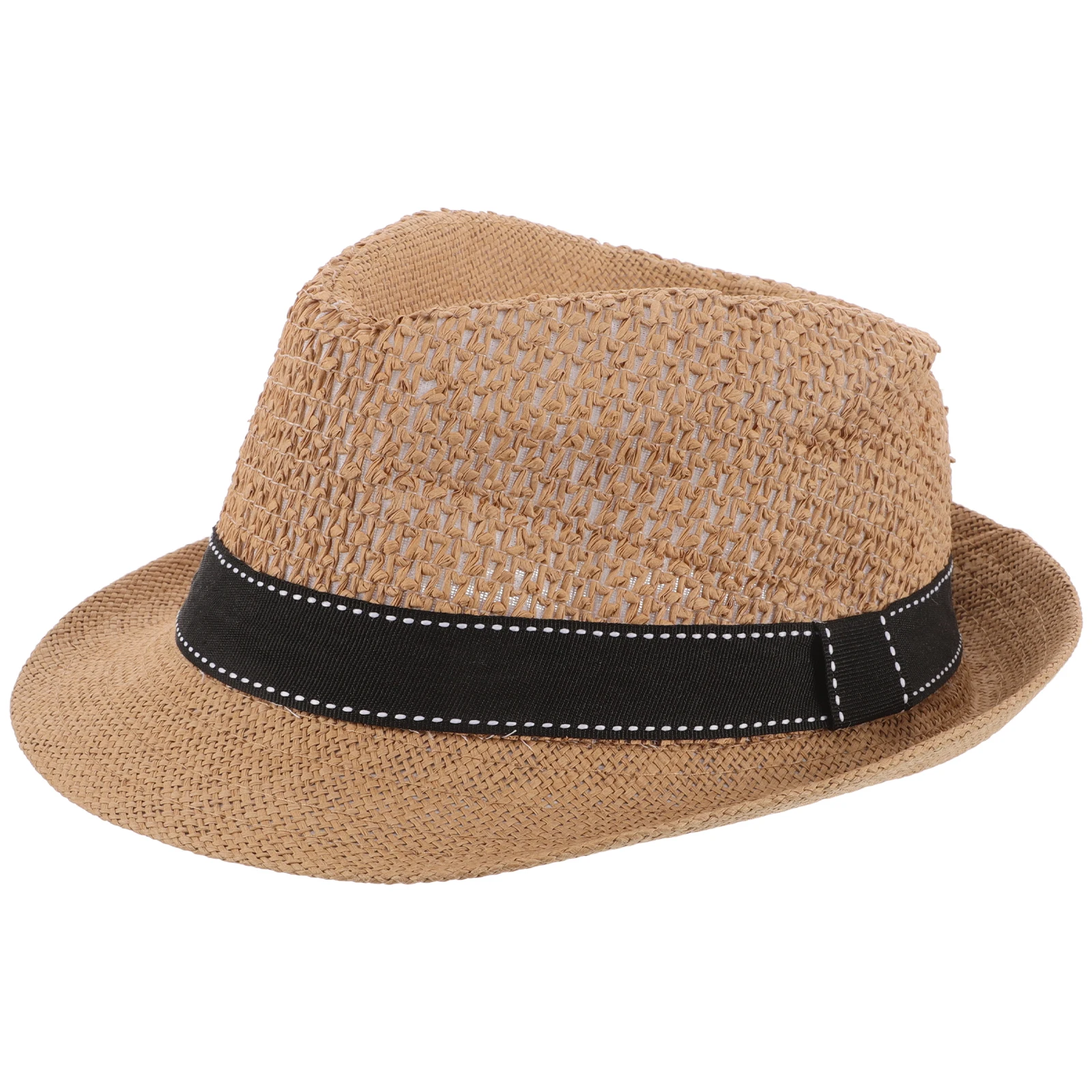 Pure Fedora Sun Hat Boys Girls Flat Top Straw Panama Cap Chocolate Brown Summer Beach Style Comfortable Child Bucket
Pure Fedora Sun Hat Boys Girls Flat Top Straw Panama Cap Chocolate Brown Summer Beach Style Comfortable Child Bucket