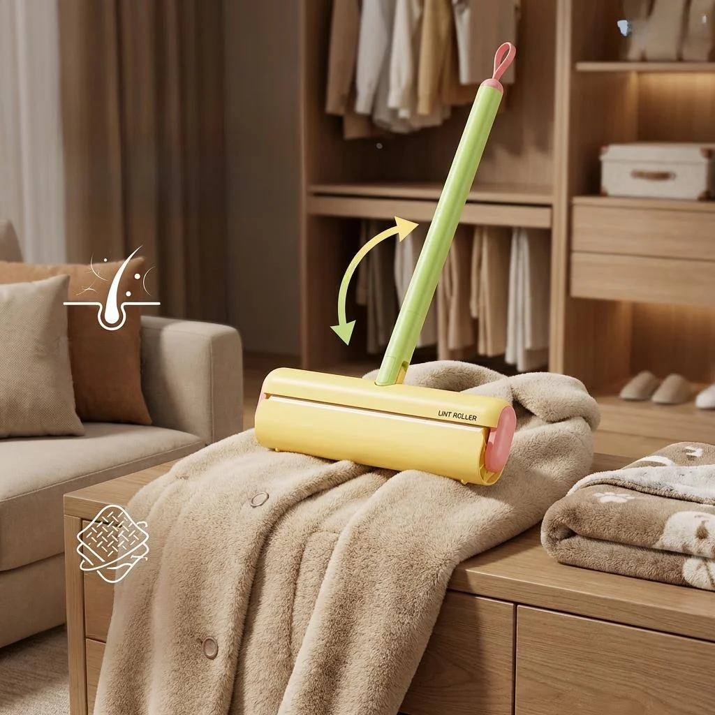 Long Pole Sticky Hair Remover Roller Bedding Clothes Brush Roll Shampoo Tearable Replacement Paper for Dust Removal
Long Pole Sticky Hair Remover Roller Bedding Clothes Brush Roll Shampoo Tearable Replacement Paper for Dust Removal