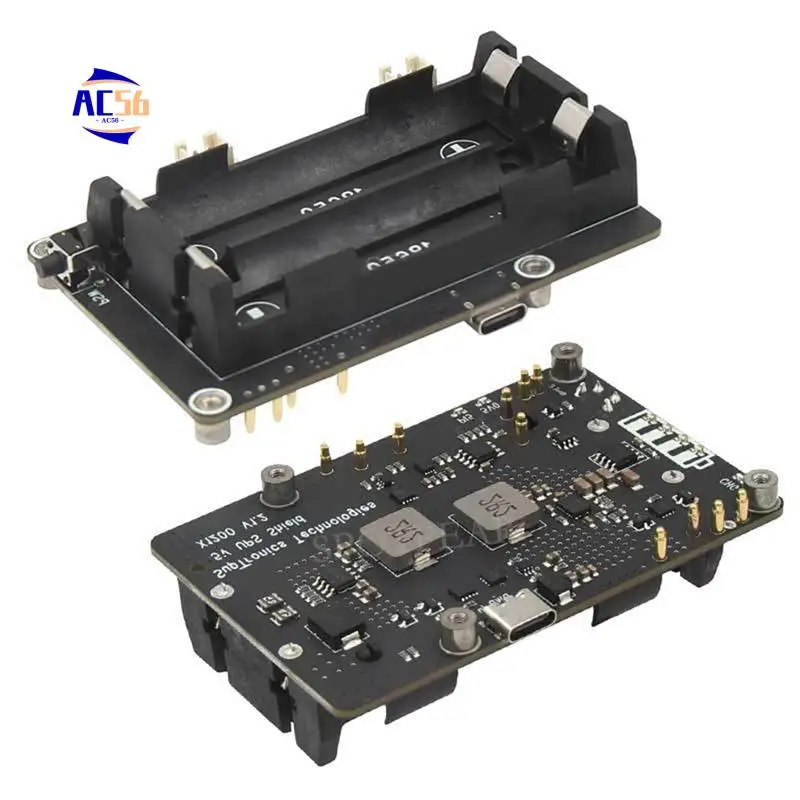 AC56-X1200 для Raspberry Pi 5, плата ИБП, плата расширения управления питанием для 18650-Li-батареи (батарея не входит в комплект)
AC56-X1200 для Raspberry Pi 5, плата ИБП, плата расширения управления питанием для 18650-Li-батареи (батарея не входит в комплект)
