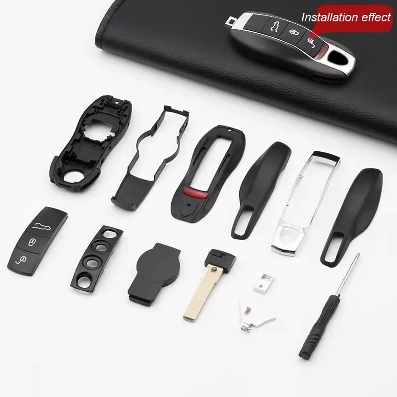 Car Key Case Housing Remote Control Modification Replace Shell Deputy Factory For Porsche Cayenne Macan Panamera 718 Boxster 911
Car Key Case Housing Remote Control Modification Replace Shell Deputy Factory For Porsche Cayenne Macan Panamera 718 Boxster 911