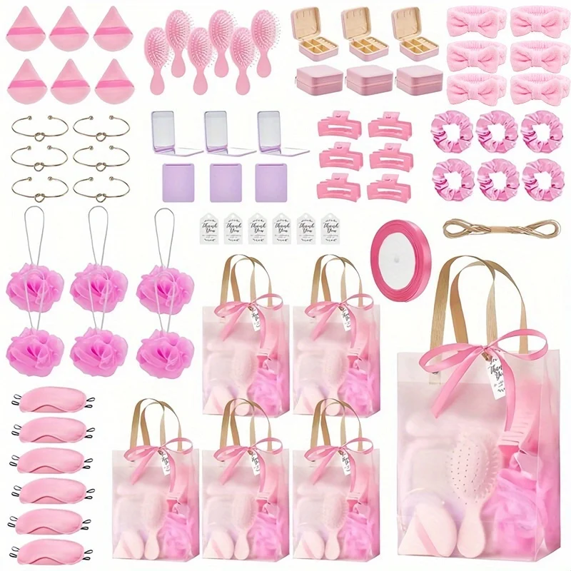 Shower Prizes for Winners Gifts, Multi-Item Party Favor Packs, Including Headband, Hair Brush, Jewelry Box, Compact Mirror, Powder Puff, Hair Tie, Claw Gift Bag, Wedding Bridal Shower Favors LuxuryLounge
Shower Prizes for Winners Gifts, Multi-Item Party Favor Packs, Including Headband, Hair Brush, Jewelry Box, Compact Mirror, Powder Puff, Hair Tie, Claw Gift Bag, Wedding Bridal Shower Favors LuxuryLounge