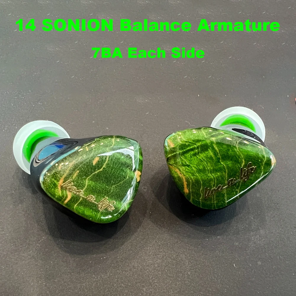 14BA IEM Audiophile Earbuds HiFi Headphones in-ear Monitor Earphone SONION Balance Armature 2pin 0.78 Detachable Cable 3.5mm DIY
14BA IEM Audiophile Earbuds HiFi Headphones in-ear Monitor Earphone SONION Balance Armature 2pin 0.78 Detachable Cable 3.5mm DIY