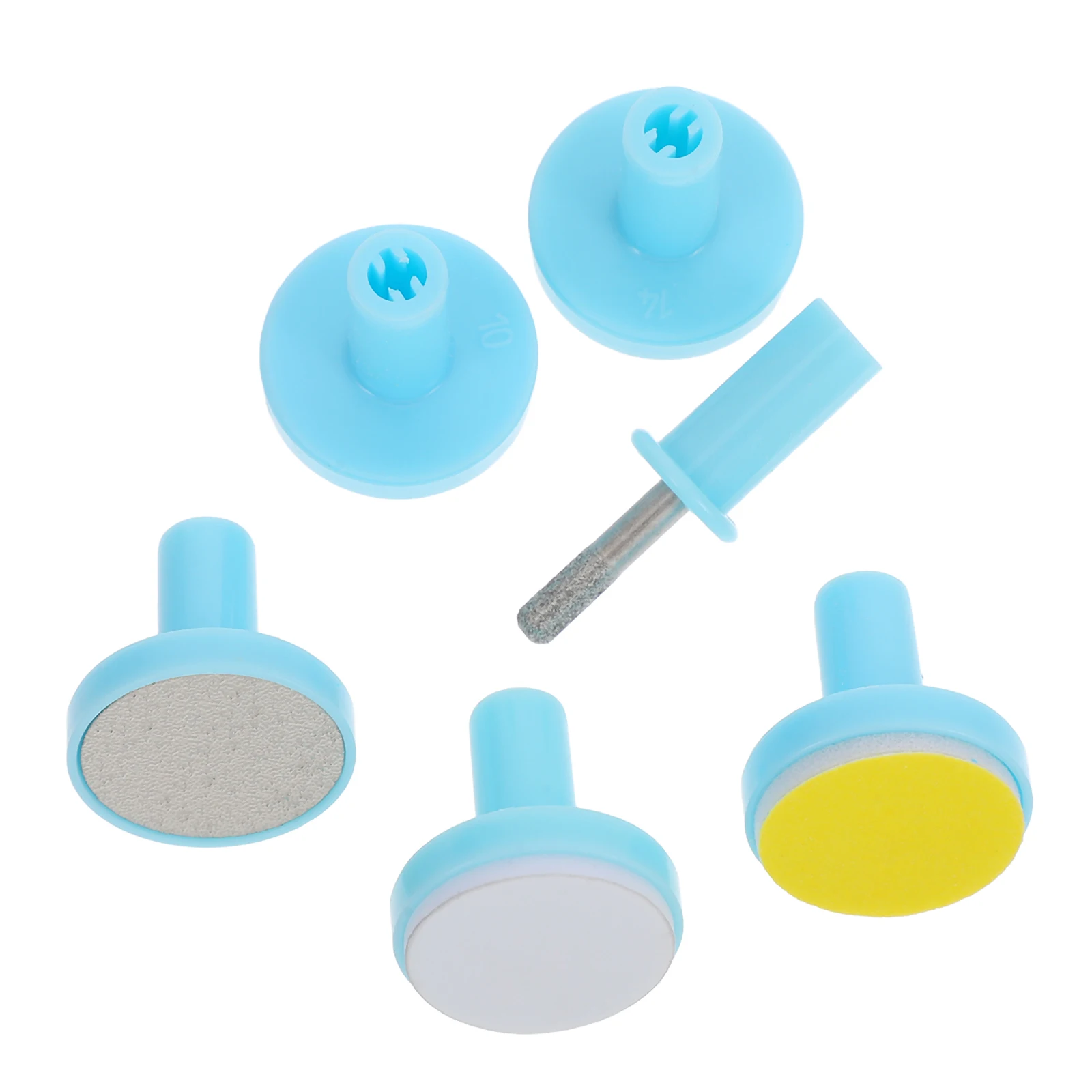 6pcs Replacement Grinding Heads for Electric Nail File Baby Trimmer Soft Discs Safe Infant Toddler Manicure Kit
6pcs Replacement Grinding Heads for Electric Nail File Baby Trimmer Soft Discs Safe Infant Toddler Manicure Kit