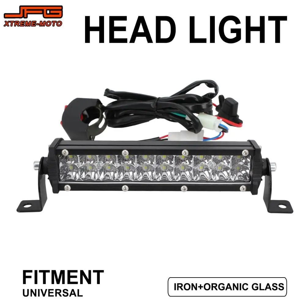 Motorcycles LED Light Bar Kit 60W 2500LM For Universal Most 7/8" Handlebar Mounting Bracket Switch Wiring Dirt Pit Bike Moto
Motorcycles LED Light Bar Kit 60W 2500LM For Universal Most 7/8" Handlebar Mounting Bracket Switch Wiring Dirt Pit Bike Moto