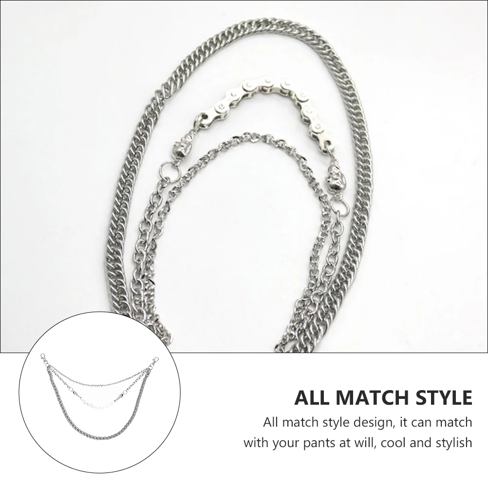 1pc Metal Skull Pants Chain For Men Alloy Hip-Hop Waist Chain Cool Trouser Decoration Dancing Clubwear Stylish Male Accessory
1pc Metal Skull Pants Chain For Men Alloy Hip-Hop Waist Chain Cool Trouser Decoration Dancing Clubwear Stylish Male Accessory