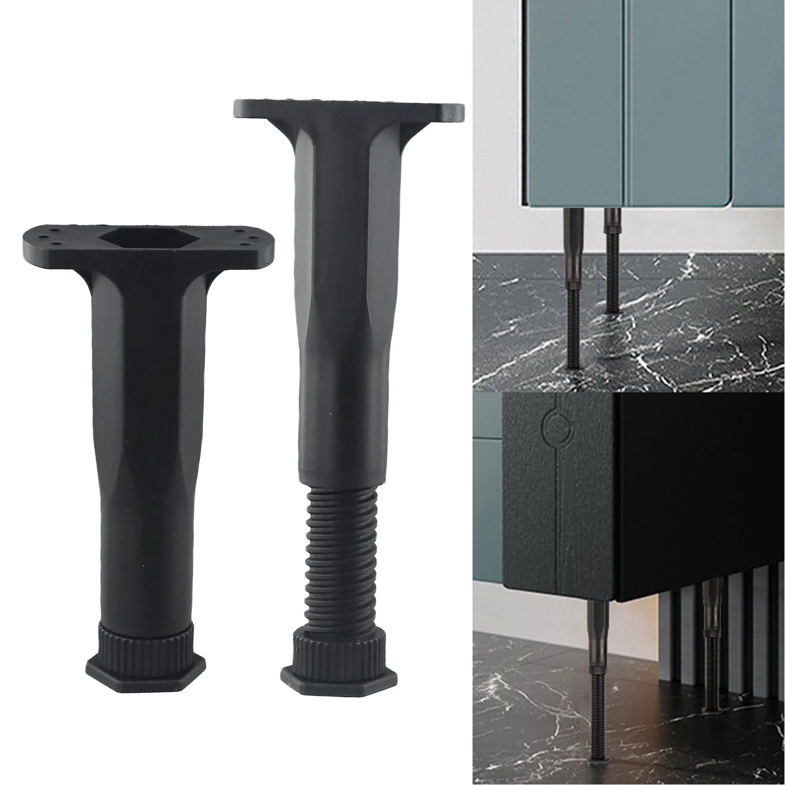 Strengthened Telescopic Furniture Stand For Bed Sofa Support T-shaped Adjustable Foot Steel Plastic PP Plastic Support Foot
Strengthened Telescopic Furniture Stand For Bed Sofa Support T-shaped Adjustable Foot Steel Plastic PP Plastic Support Foot 