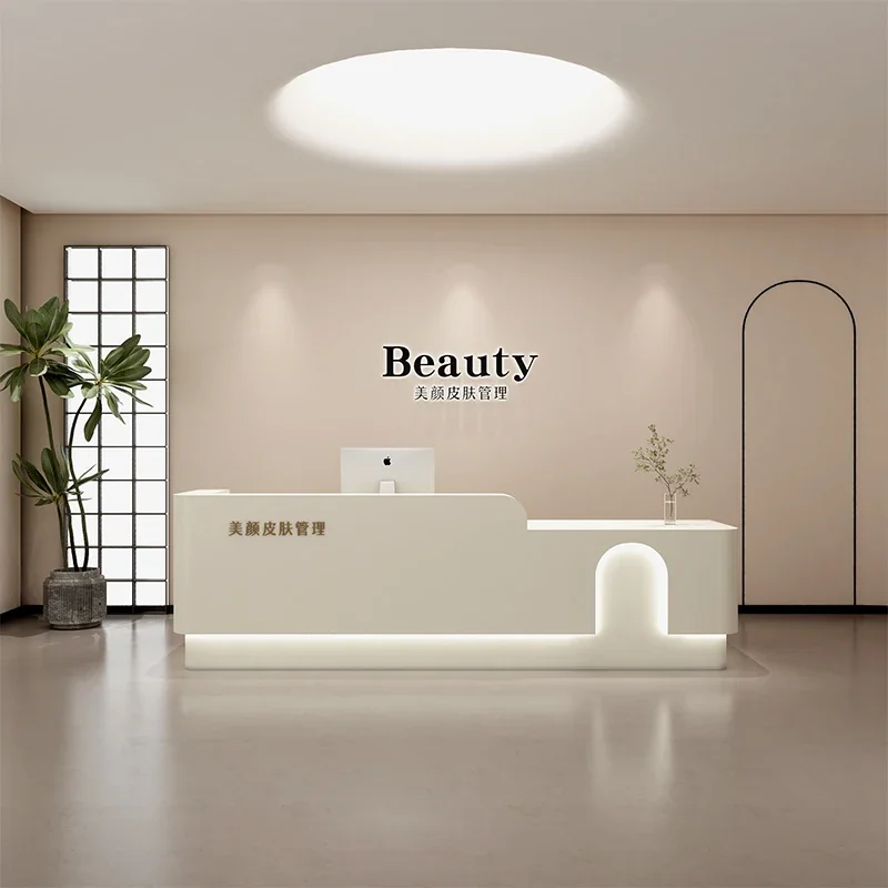 Reception Counter Cash Register Counter Beauty Salon Reception Luxury Simple Modern Office Furniture Recepcyjna Reception Desk
Reception Counter Cash Register Counter Beauty Salon Reception Luxury Simple Modern Office Furniture Recepcyjna Reception Desk