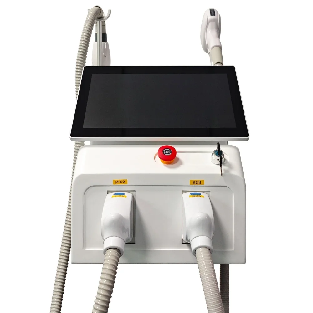 2-in-1 Pico Laser & Hair Removal System|500ps Pulse Duration+4 Diode Laser Wavelengths|High-Power 600W-1600W|60M Shots Supply
2-in-1 Pico Laser & Hair Removal System|500ps Pulse Duration+4 Diode Laser Wavelengths|High-Power 600W-1600W|60M Shots Supply