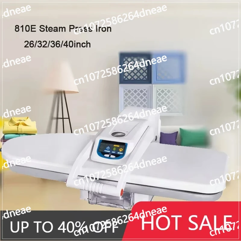 Electric Steam Iron for Clothing, Fashionable New Design, 26 Inches, 810E Automatic Safe Shutdown Within 15 Minutes
Electric Steam Iron for Clothing, Fashionable New Design, 26 Inches, 810E Automatic Safe Shutdown Within 15 Minutes