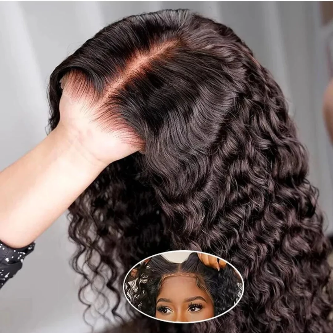 Glueless Wear and Go Deep Wave Human Hair Wigs Pre Cut 4x4 Lace Closure Bob Wigs Malaysia Hair Put On and Go Curly Bob Wigs
Glueless Wear and Go Deep Wave Human Hair Wigs Pre Cut 4x4 Lace Closure Bob Wigs Malaysia Hair Put On and Go Curly Bob Wigs