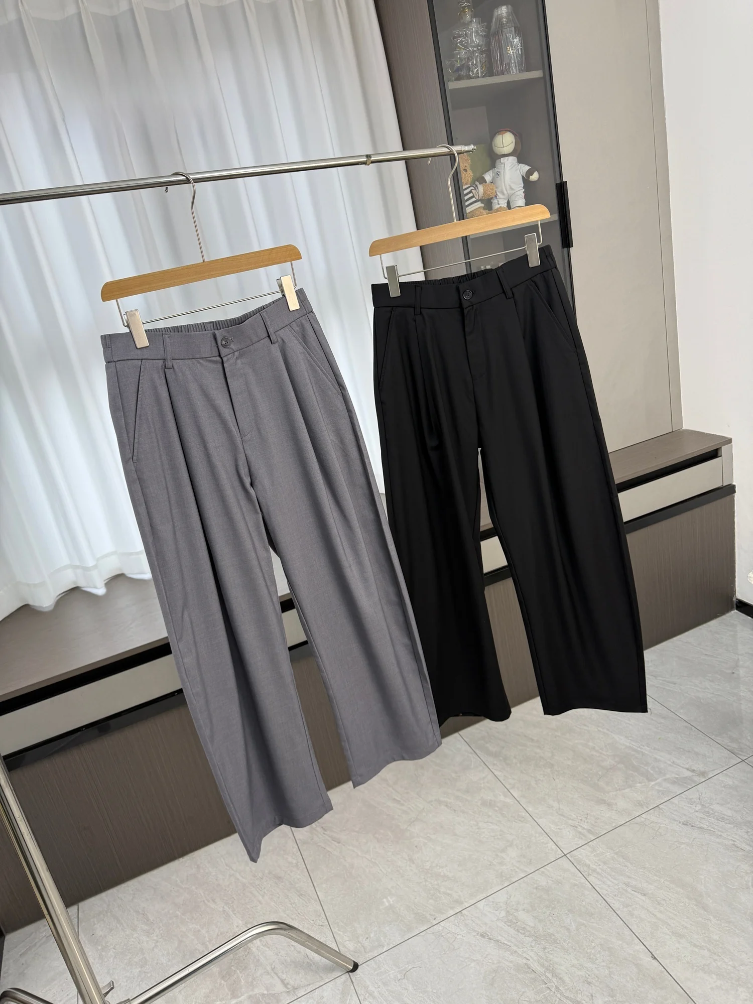 Drapey Anti-Wrinkle Comfortable Cool Feeling Spring Men's Skin-Friendly Breathable Slimming Busin Commuter Casual Pants
Drapey Anti-Wrinkle Comfortable Cool Feeling Spring Men's Skin-Friendly Breathable Slimming Busin Commuter Casual Pants