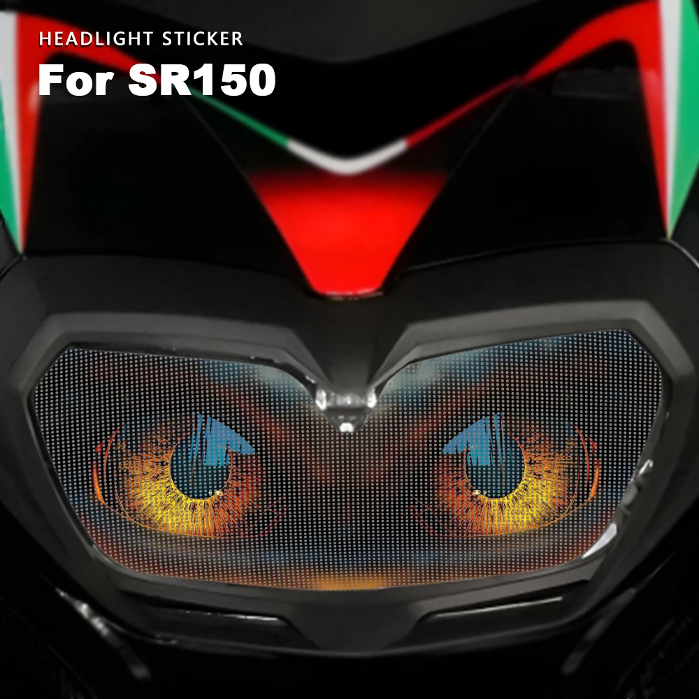Наклейка на фару, водонепроницаемые наклейки на мотоцикл для Aprilia SR150 SR 150, аксессуары, наклейки на фару для мотоцикла 
Наклейка на фару, водонепроницаемые наклейки на мотоцикл для Aprilia SR150 SR 150, аксессуары, наклейки на фару для мотоцикла